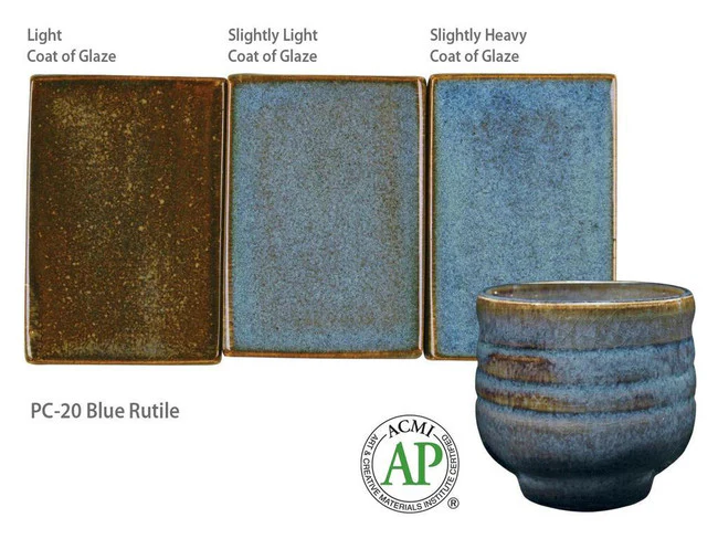 AMACO BLUE RUTILE PC-20 - Image 2