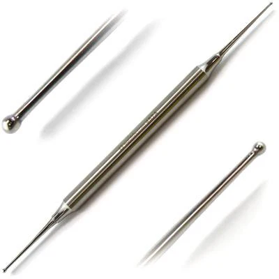 EUCLID STAINLESS DOUBLE BALL STYLUS, SMALL