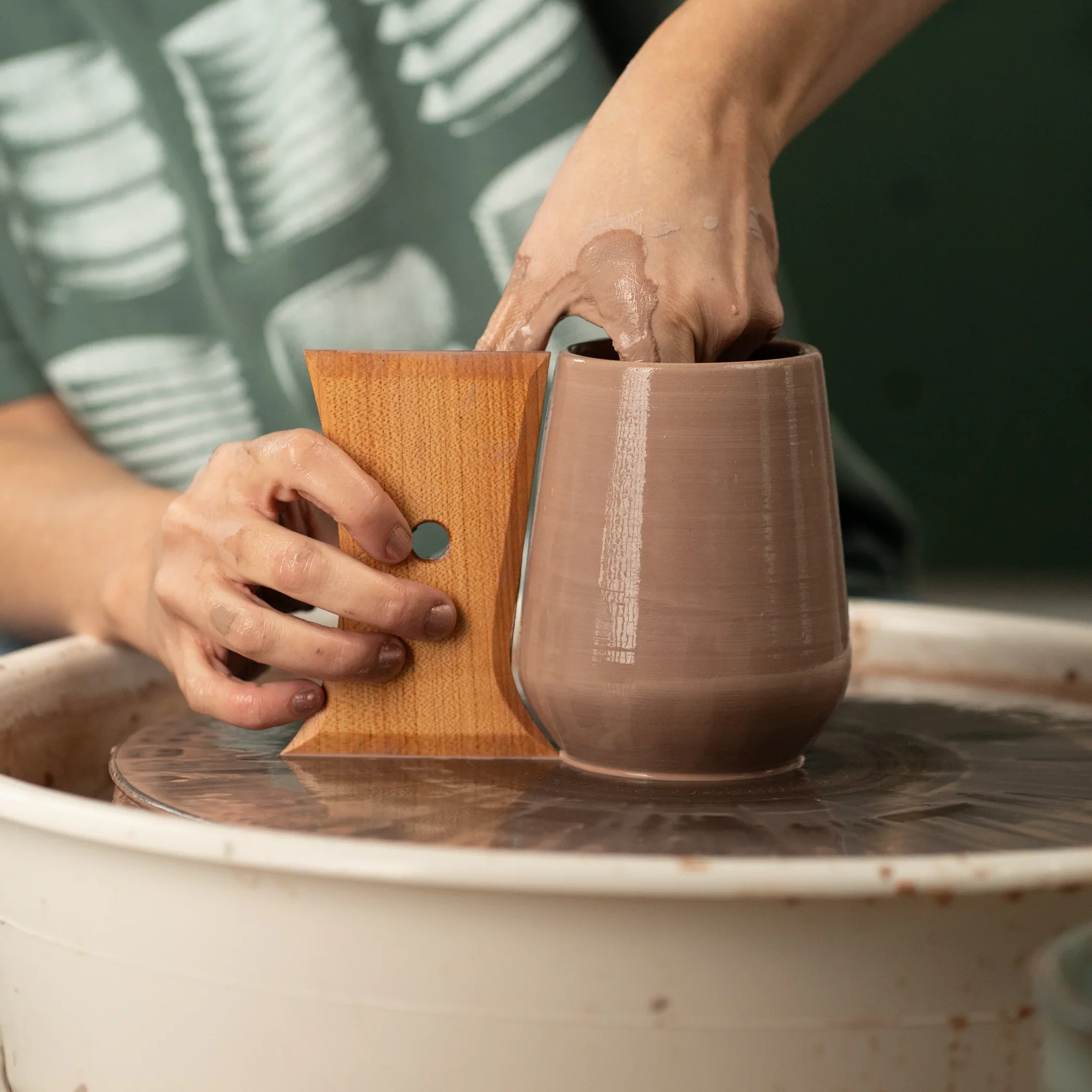 GARRITY WINE TUMBLER WOOD RIB - Image 4