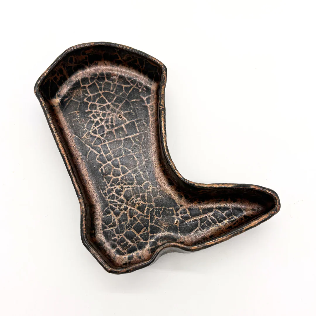 GR POTTERY FORMS WALLIE WESTERN BOOT - Image 2