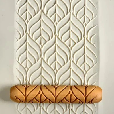 MKM BIG HAND ROLLER - LEAF PATTERN (BHR-070)