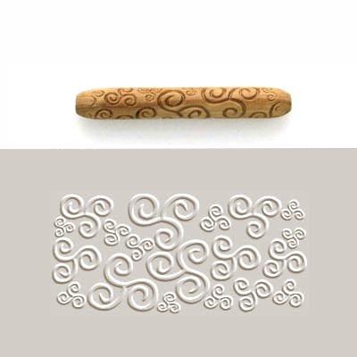 MKM HAND ROLLER -TRI SPIRALS (HR-011) - Image 2