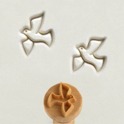 MKM MEDIUM ROUND STAMP FOR CLAY (SCM-005)