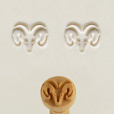MKM MEDIUM ROUND STAMP FOR CLAY (SCM-031)