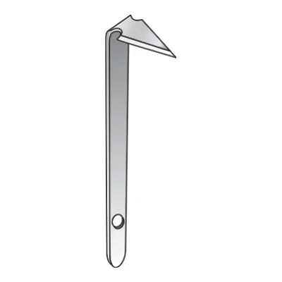 EUCLID STAINLESS TRIMMING TOOL, NARROW ARROWHEAD