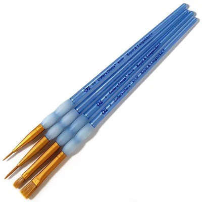 UNDERGLAZE BRUSH SET (SHADERS, ROUND, LINER)