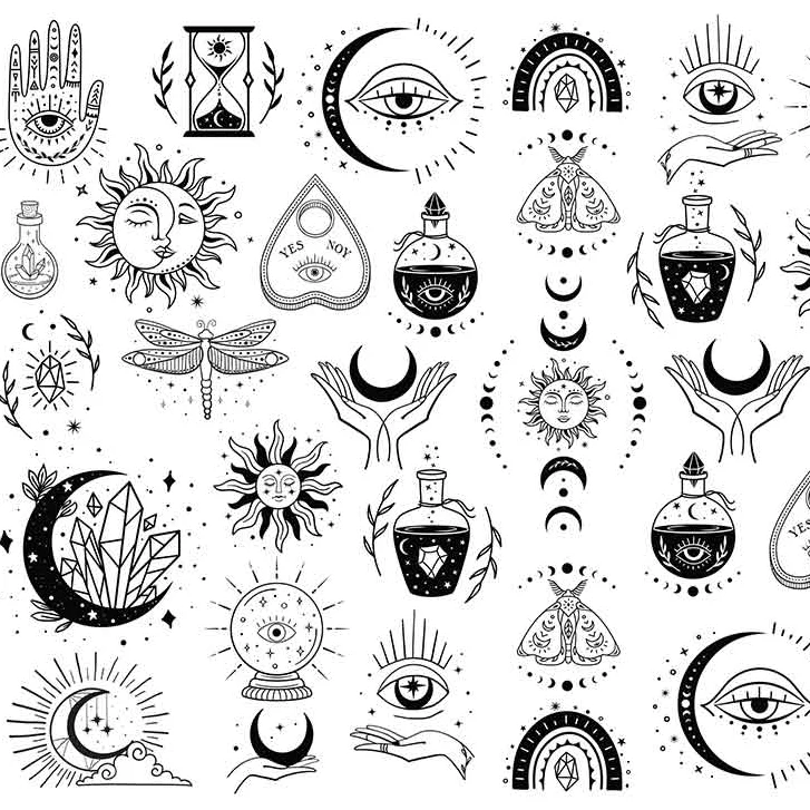 UNDERGLAZE DECAL TRANSFER - MYSTICAL