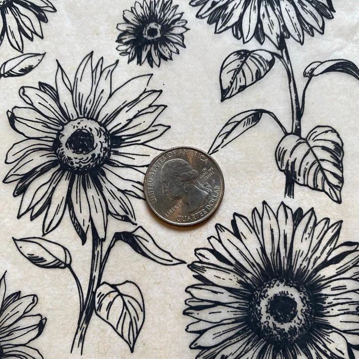 ELAN TRANSFERS UNDERGLAZE DECAL - SUNFLOWERS - Image 3