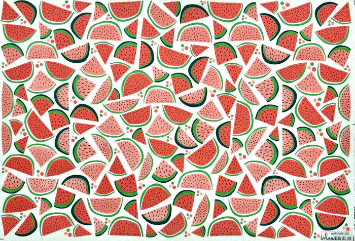 ELAN TRANSFERS UNDERGLAZE DECAL - WATERMELONS - Image 4
